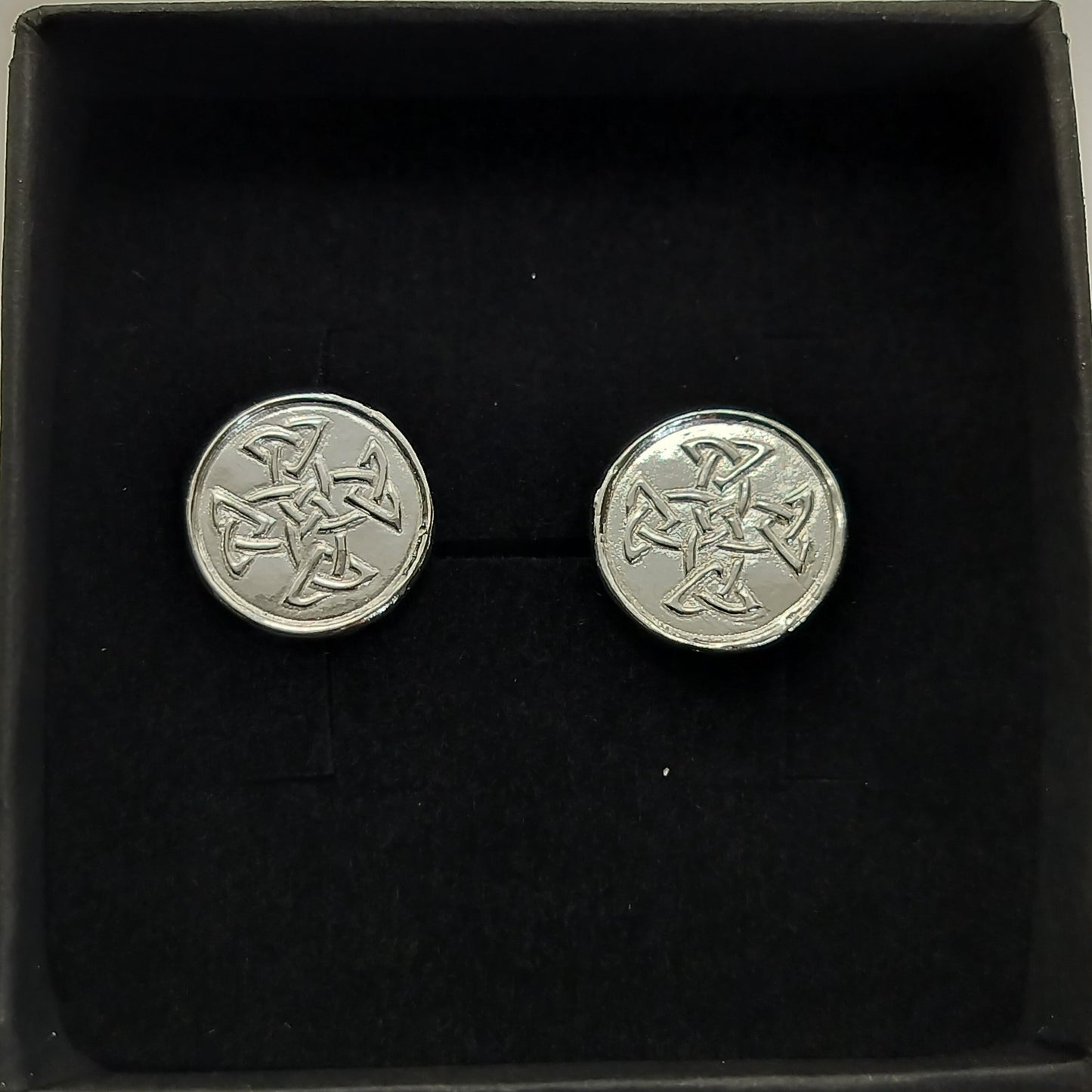 Celtic Disc Studs