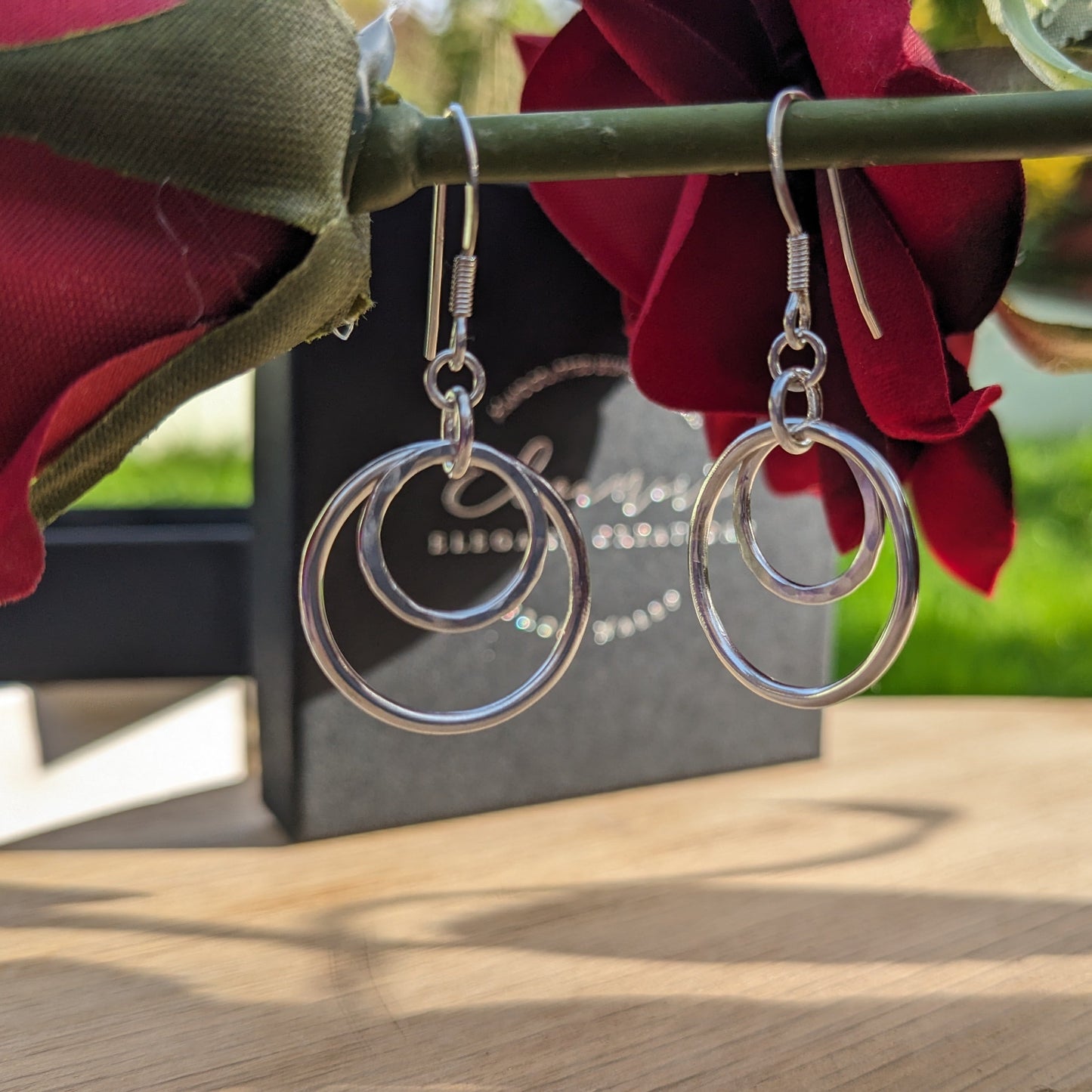 Circles Drop Earrings