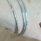 Three Band Bangle and Heart Charm