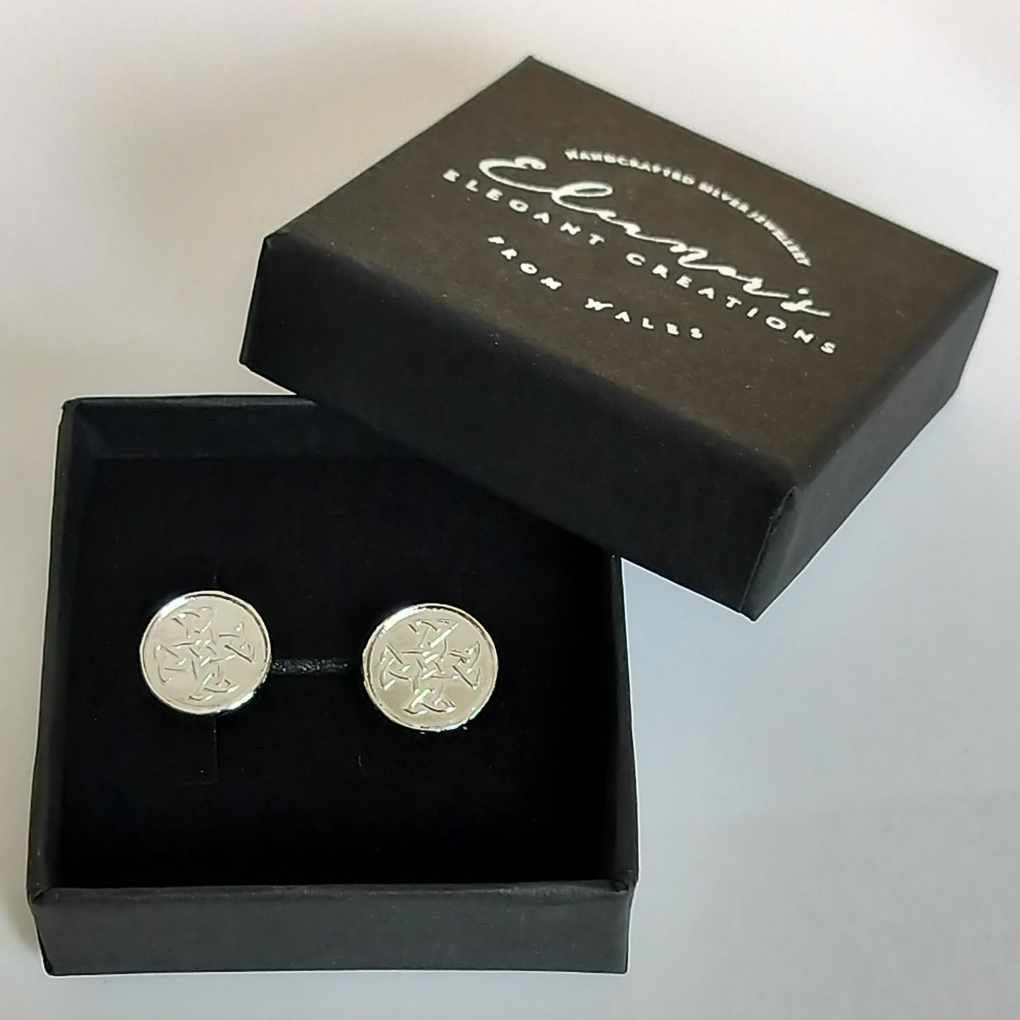 Celtic Disc Studs