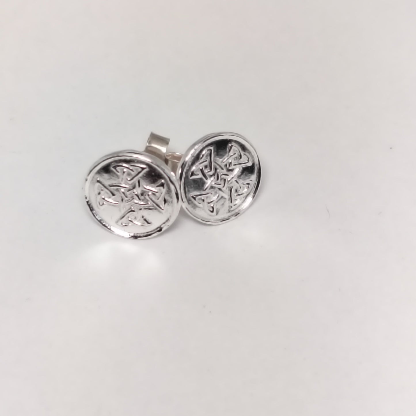 Celtic Disc Studs