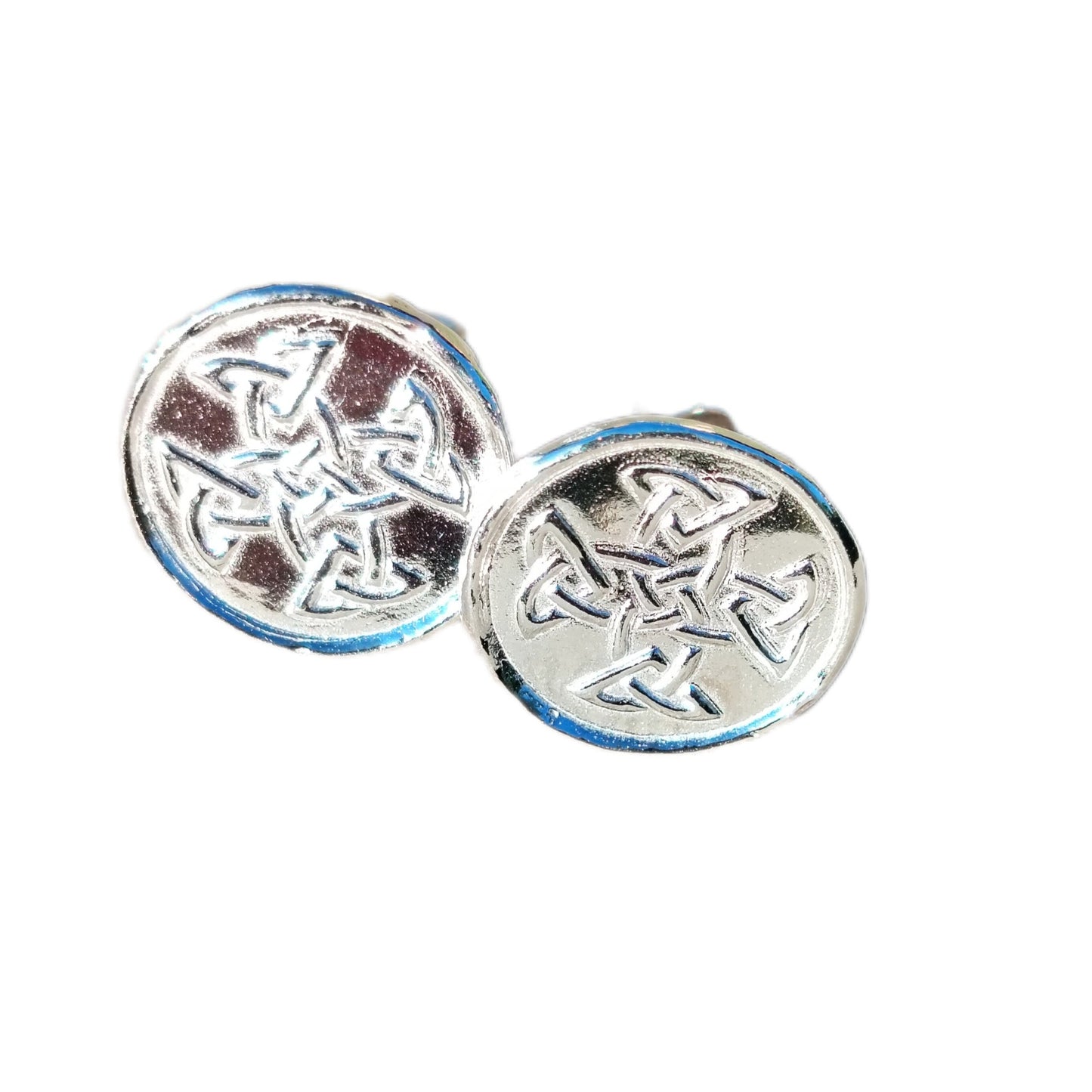 Celtic Disc Studs