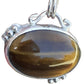 Two Little Birds Oval Tigers Eye Stone